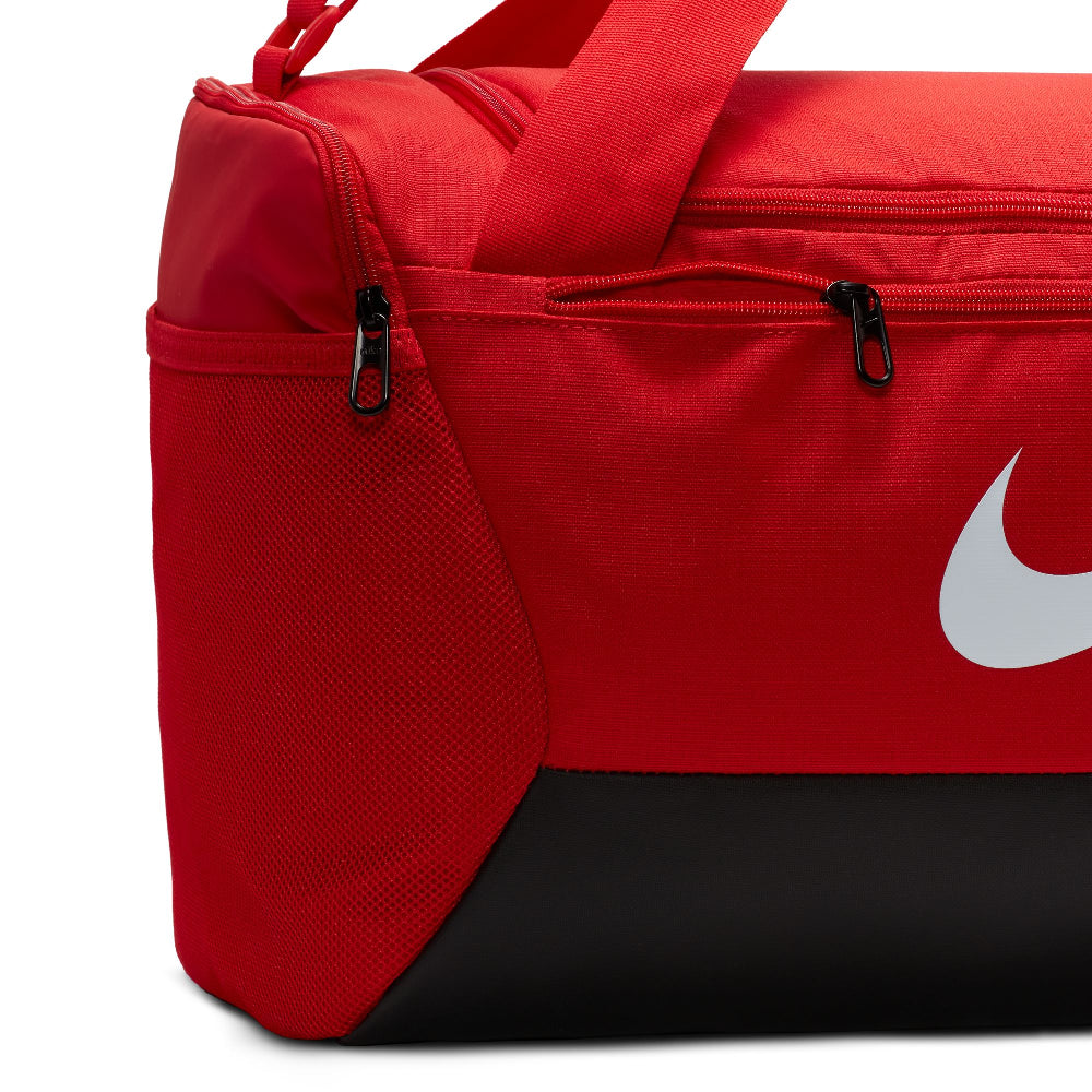 NIKE Brasilia Training Duffel Bag (Small, 41L) Red DM3976-657