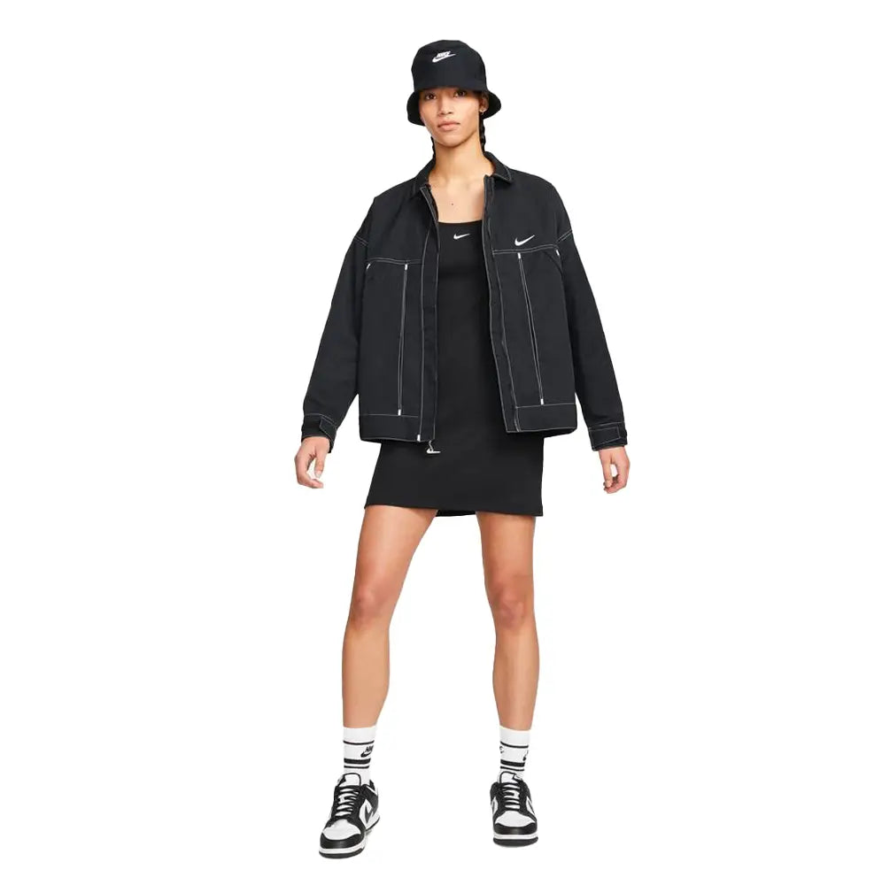 NIKE W NSW ESSNTL RIB DRESS BYCN DM6230-010