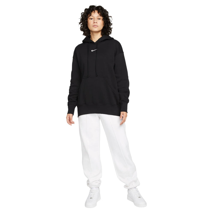 NIKE Sportswear Phoenix Fleece Oversized Pullover Hoodie Black DQ5860-010