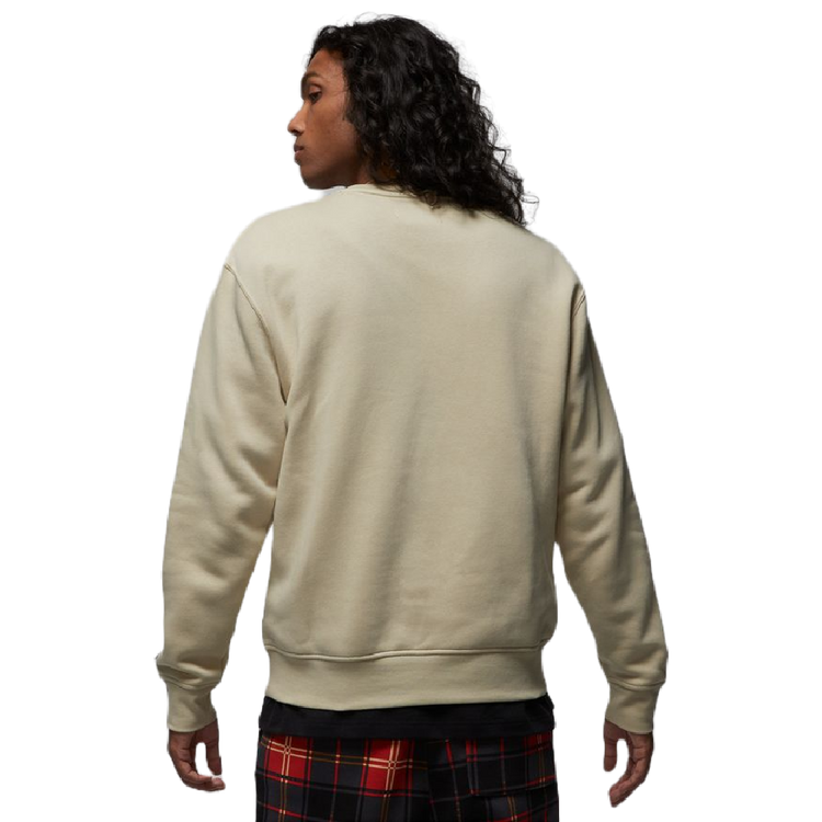 JORDAN Essential Holiday Fleece Crew Sweat Beige DV1574-206