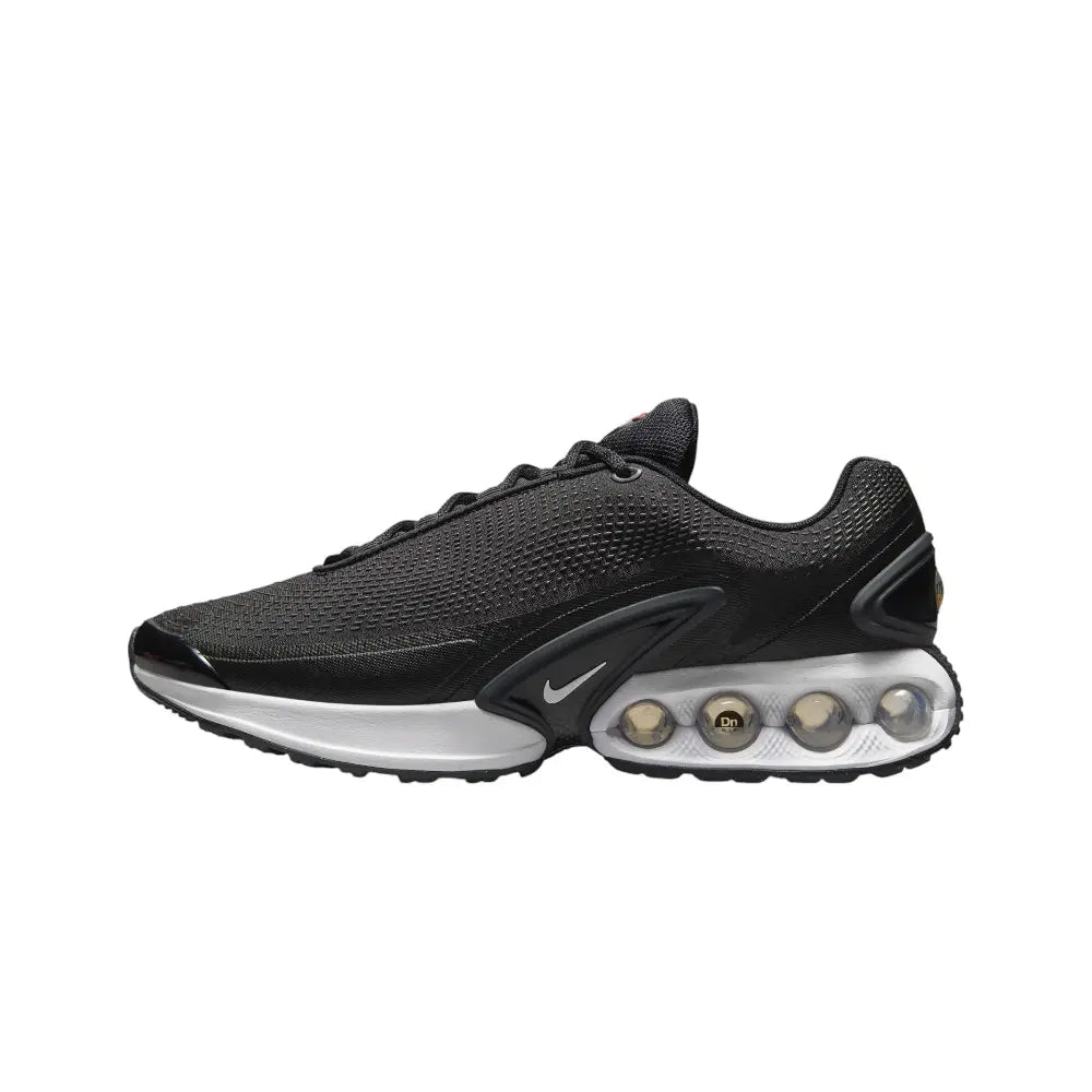 nike air max dn black/llic dark grey