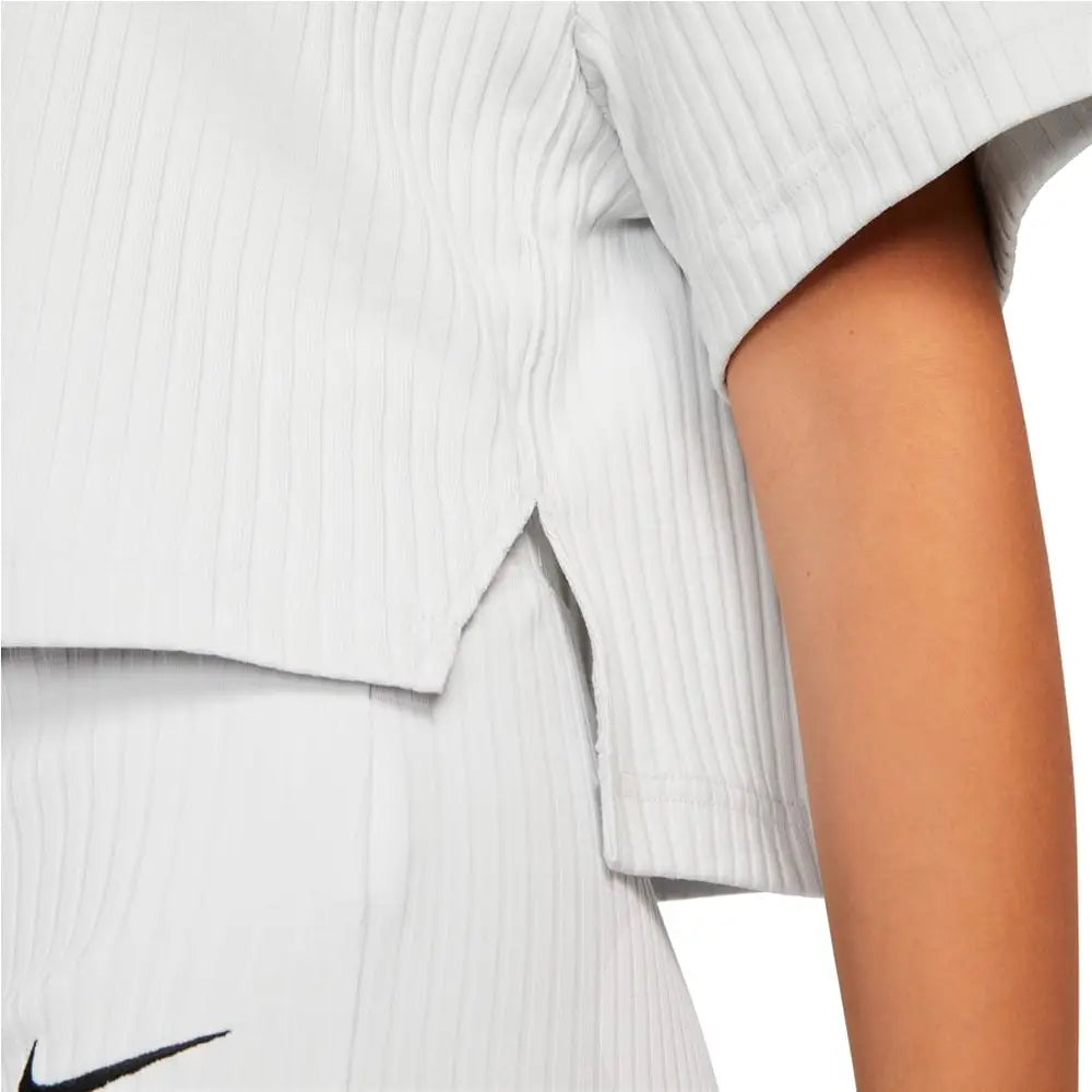 NIKE W NSW RIB JRSY SS TOP DV7870-025