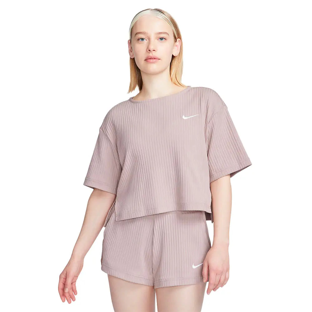 NIKE W NSW RIB JRSY SS TOP DV7870-272