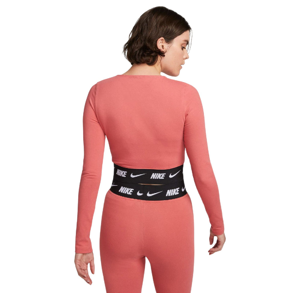 NIKE W NSW CROP TAPE LS TOP  W NSW CROP TAPE LS TOP DX2315-655