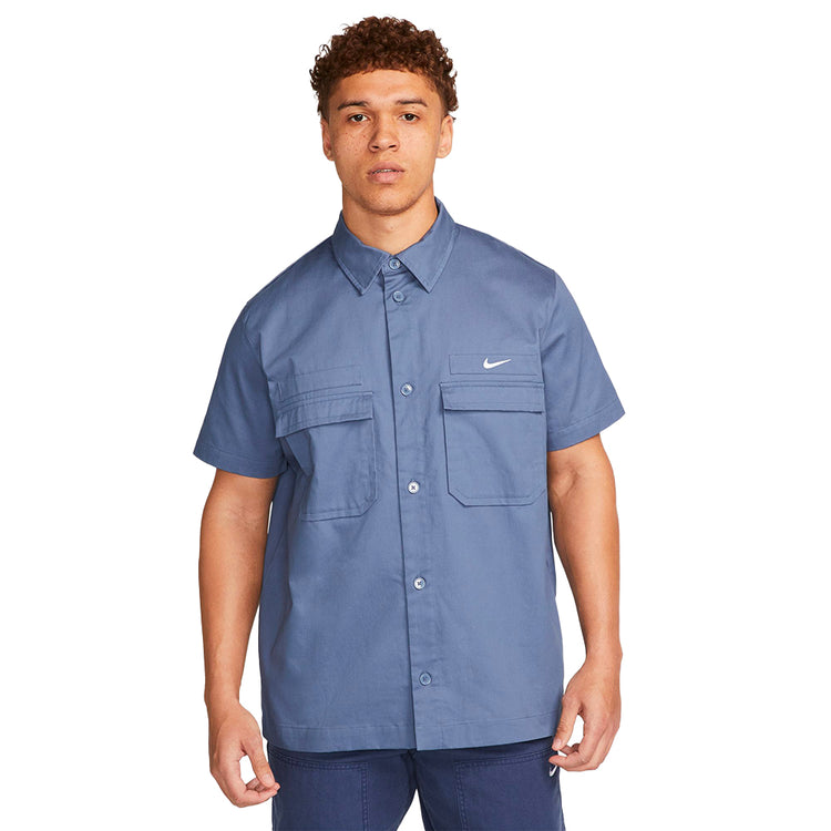 NIKE M NL WVN MLTY SS BTN DWN SHIRT DX3340-491