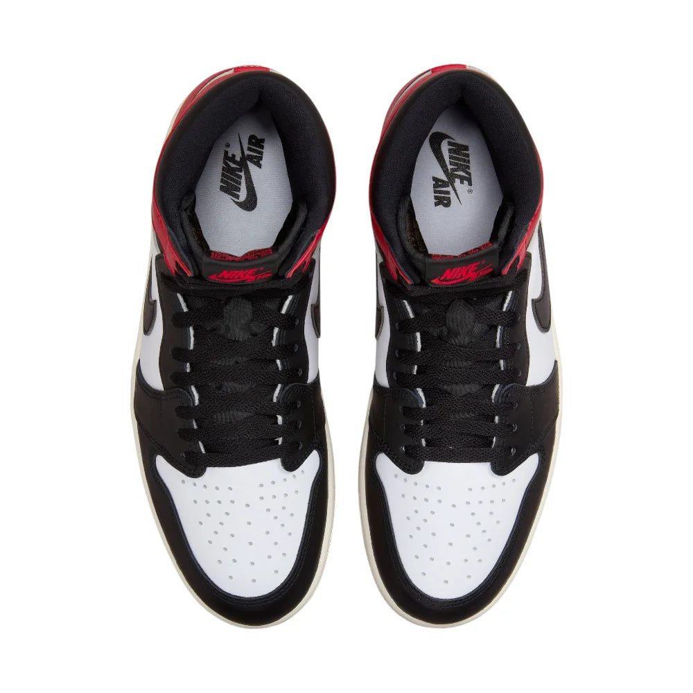 JORDAN Air Jordan 1 Retro High Og Black Toe Reimagined Sneakers DZ5485-106