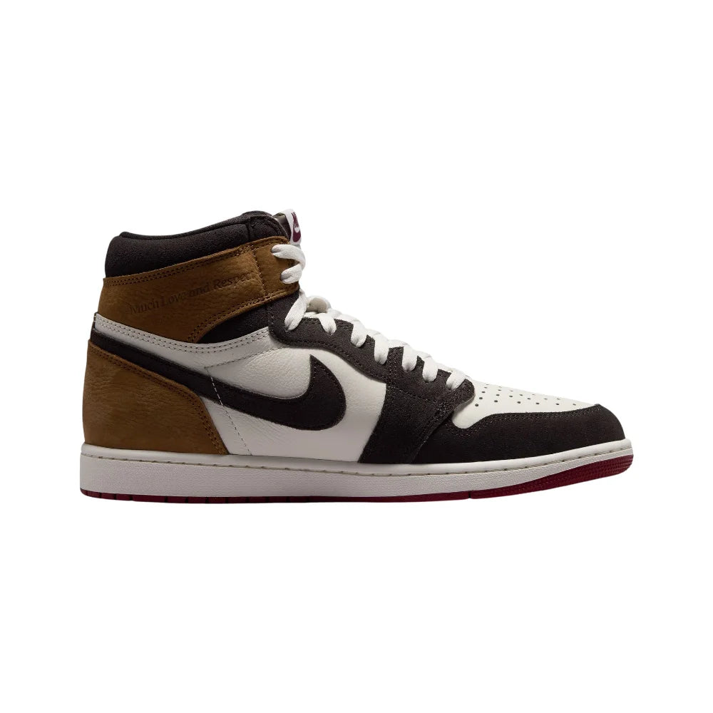 JORDAN Air Jordan 1 Retro High OG "Love Letter" Sneakers Brown DZ5485-201