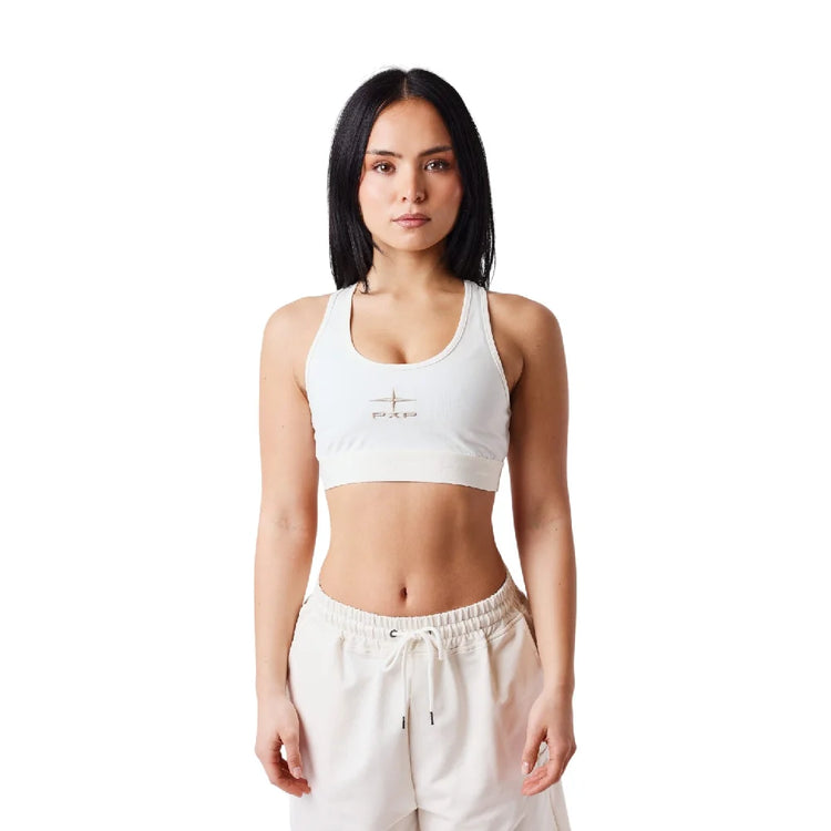 PXP - PROJECT X PARIS Slowly Sports Bra Top Beige F261072-GC