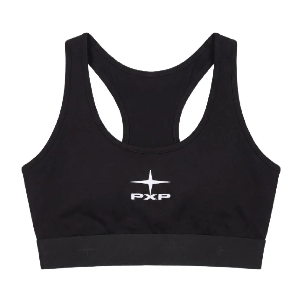 PXP - PROJECT X PARIS Slowly Sports Bra Top Black F261072-BK
