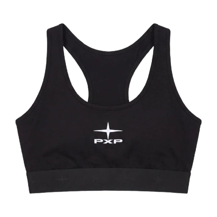PXP - PROJECT X PARIS Slowly Sports Bra Top Black F261072-BK