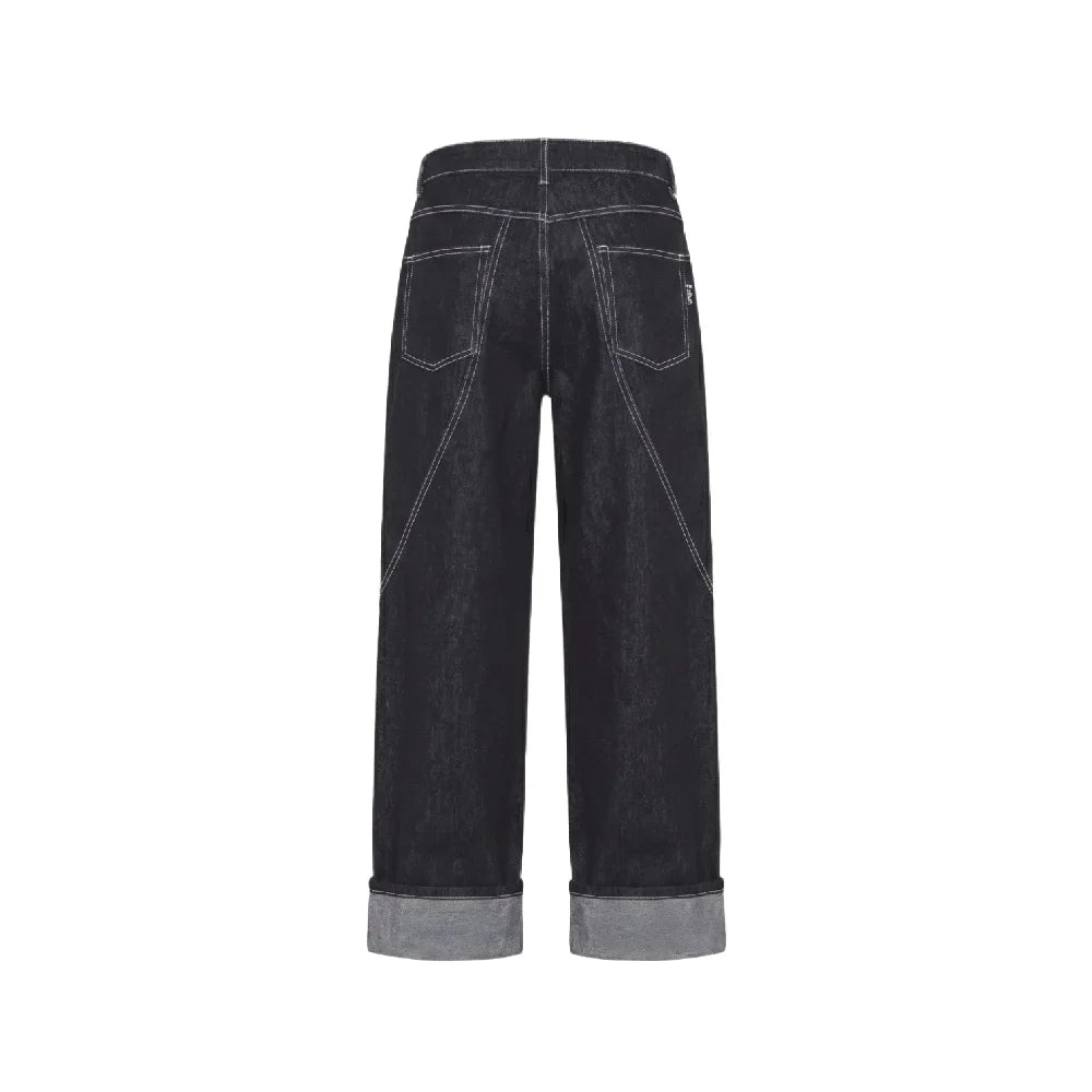 PXP - PROJECT X PARIS Straight Fierce Jeans Black F264421-BK
