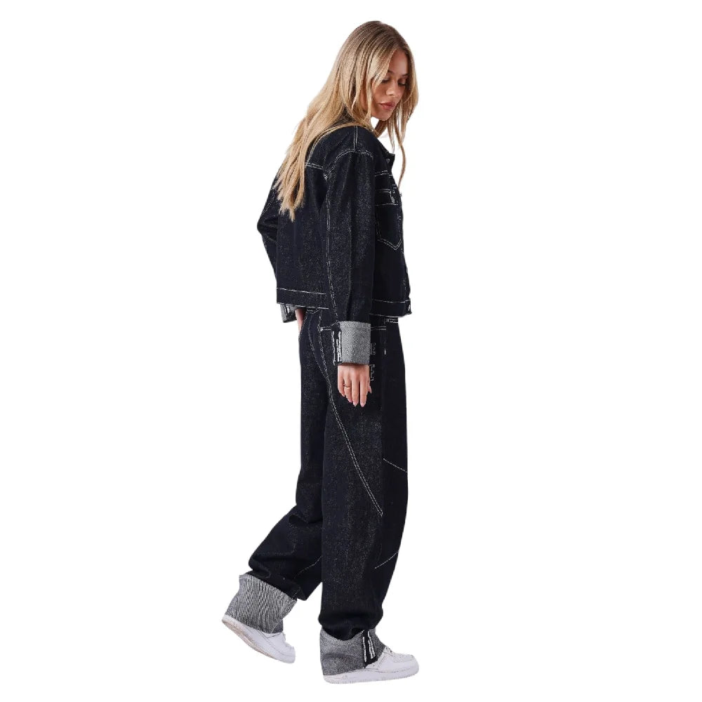PXP - PROJECT X PARIS Straight Fierce Jeans Black F264421-BK