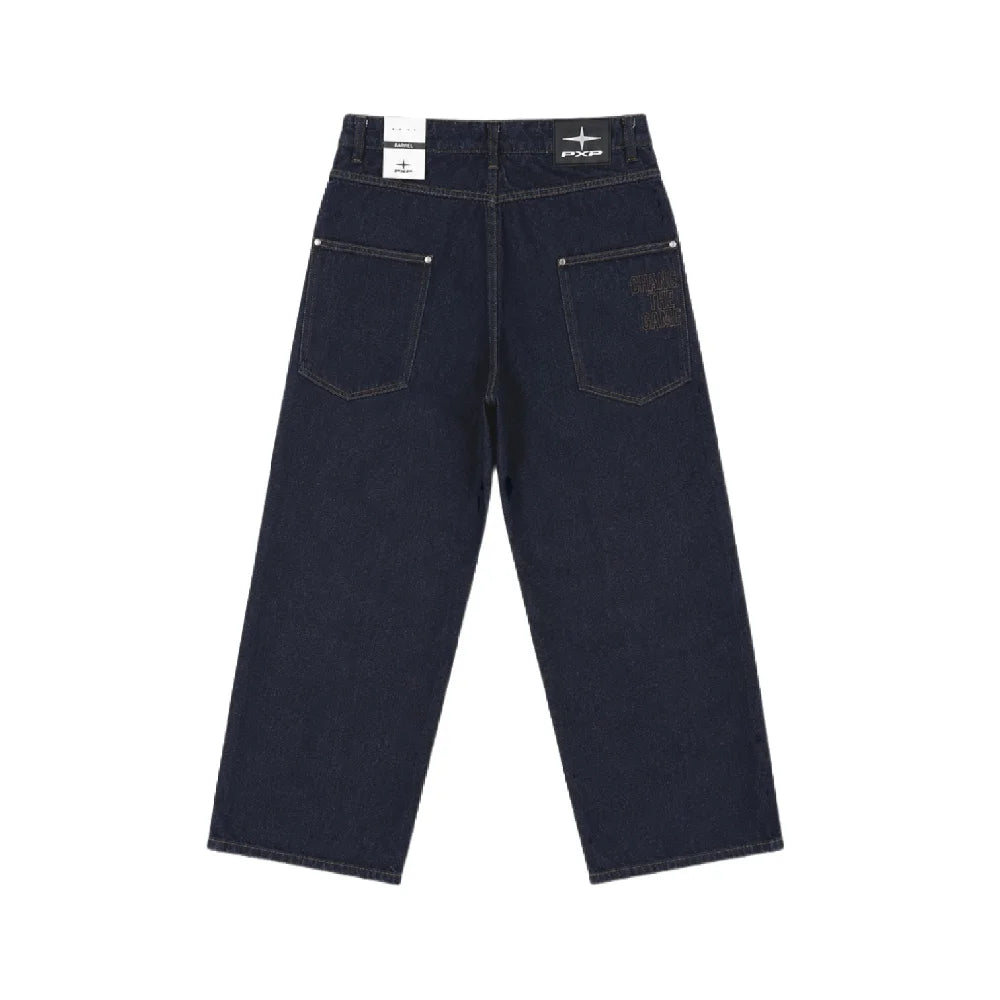 PXP - PROJECT X PARIS Barrel Fierce Jeans Blue F264422-BL