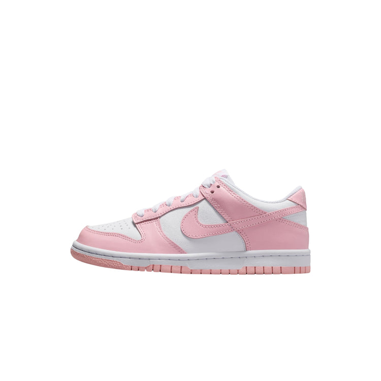 NIKE Dunk Low GS White Pink Sneakers FB9109-125