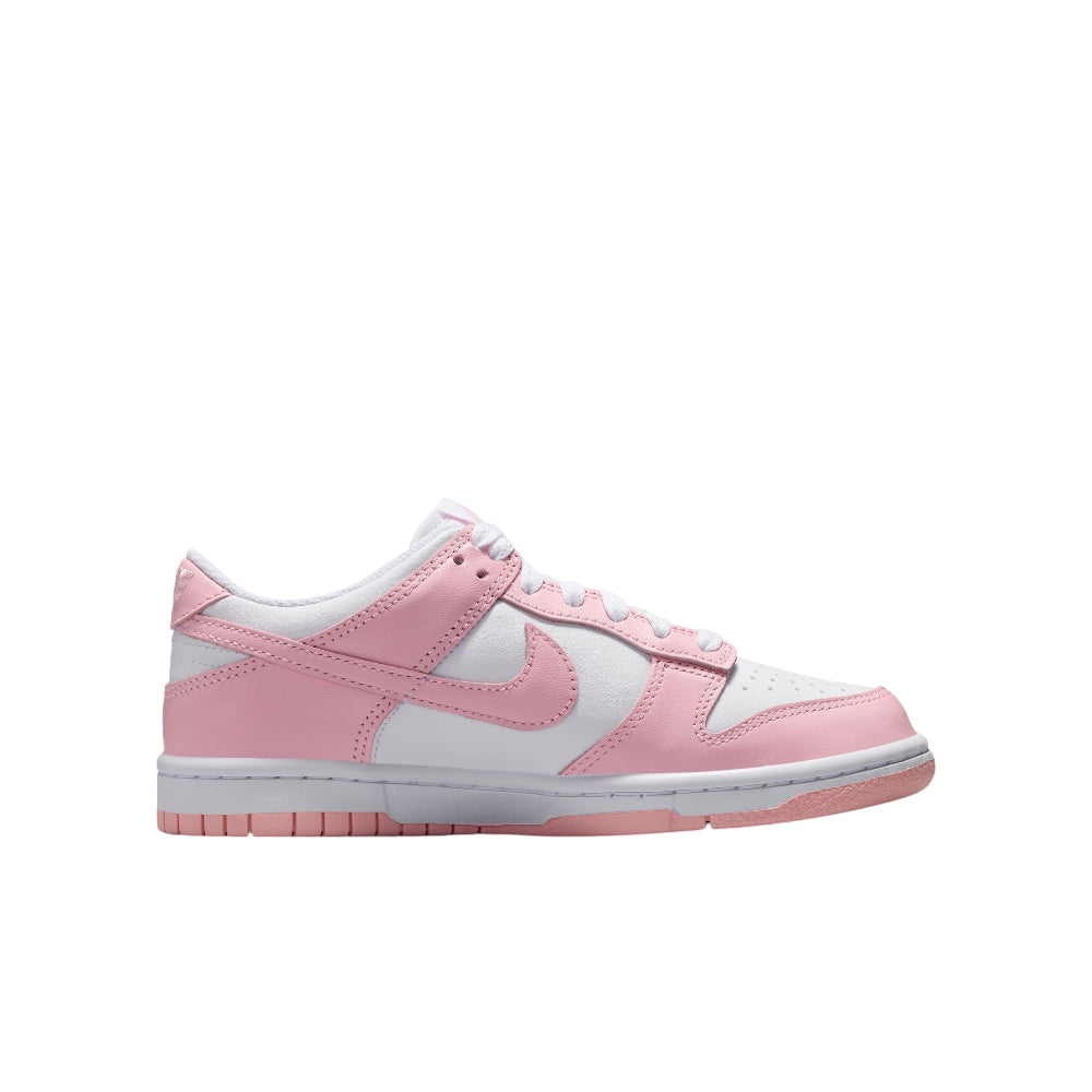 NIKE Dunk Low GS White Pink Sneakers FB9109-125