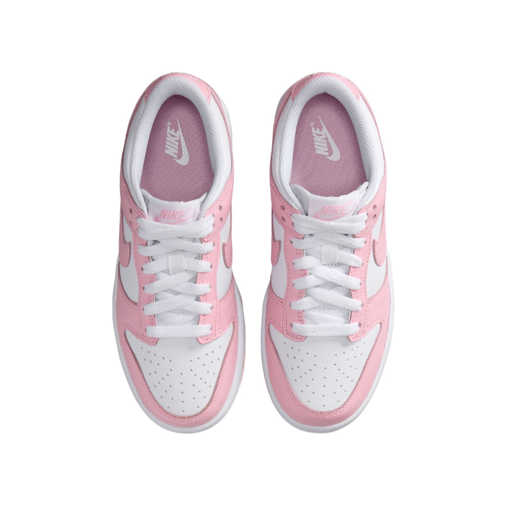 NIKE Dunk Low GS White Pink Sneakers FB9109-125