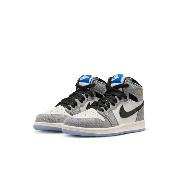 JORDAN Jordan 1 Retro High OG Little Kids' Sneakers Grey (PS) FD1412-003