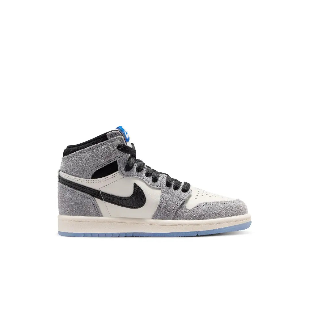 JORDAN Jordan 1 Retro High OG Little Kids' Sneakers Grey (PS) FD1412-003
