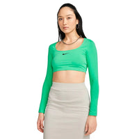 NIKE Sportswear Long-Sleeve Crop T-Shirt FJ5228-363