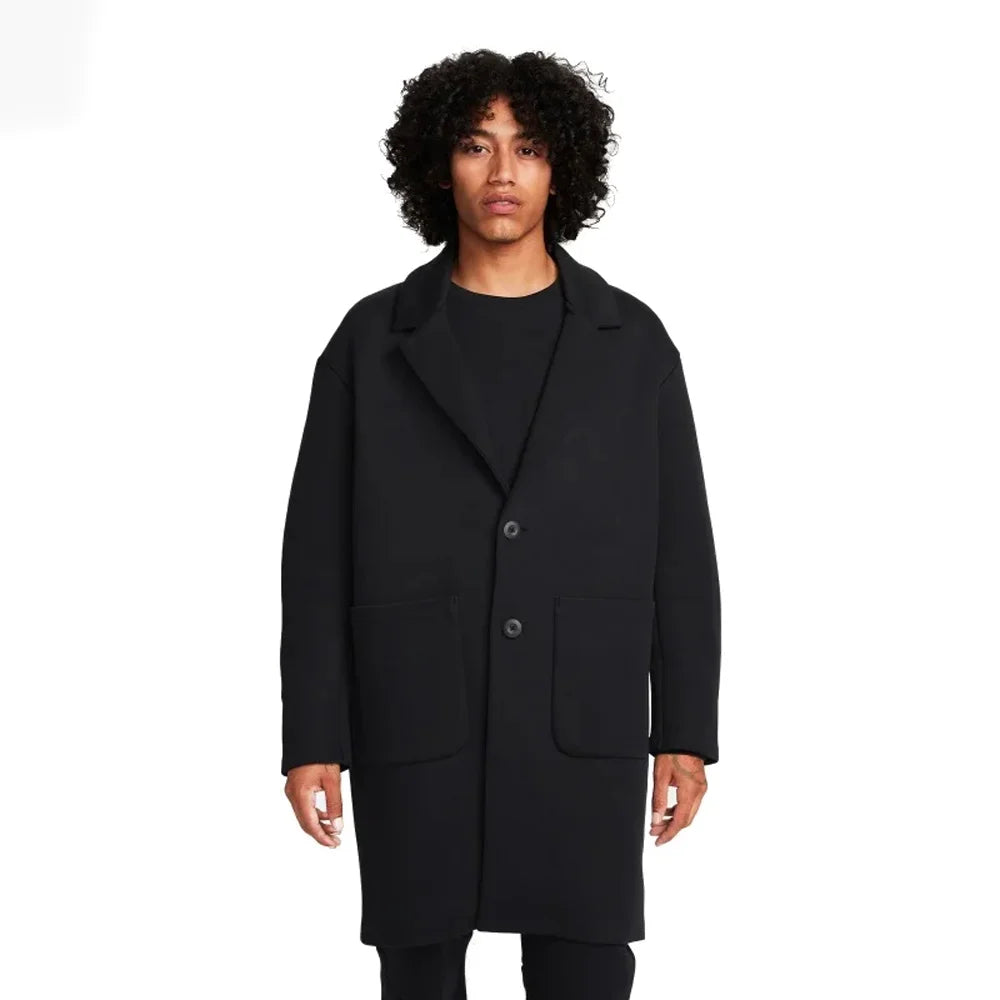 NIKE Tech Fleece Reimagined Trench Jakcet Black FN0601-010