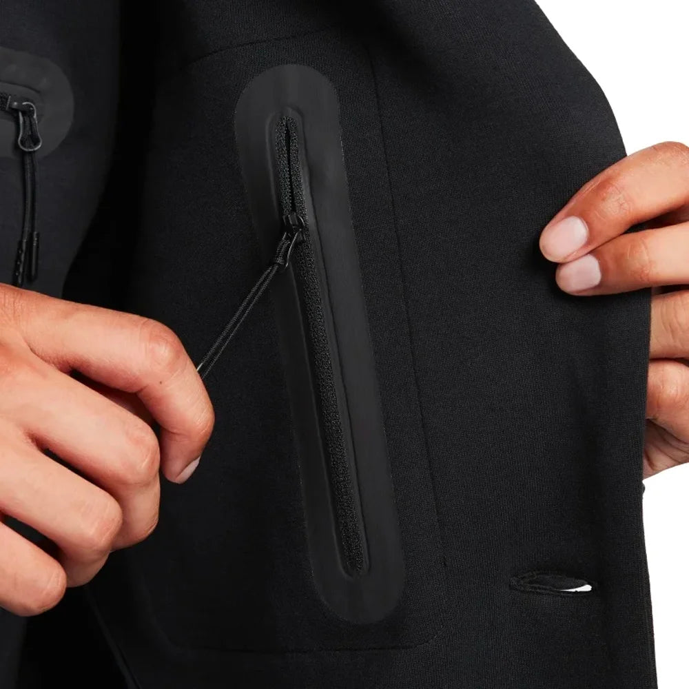 NIKE Tech Fleece Reimagined Trench Jakcet Black FN0601-010