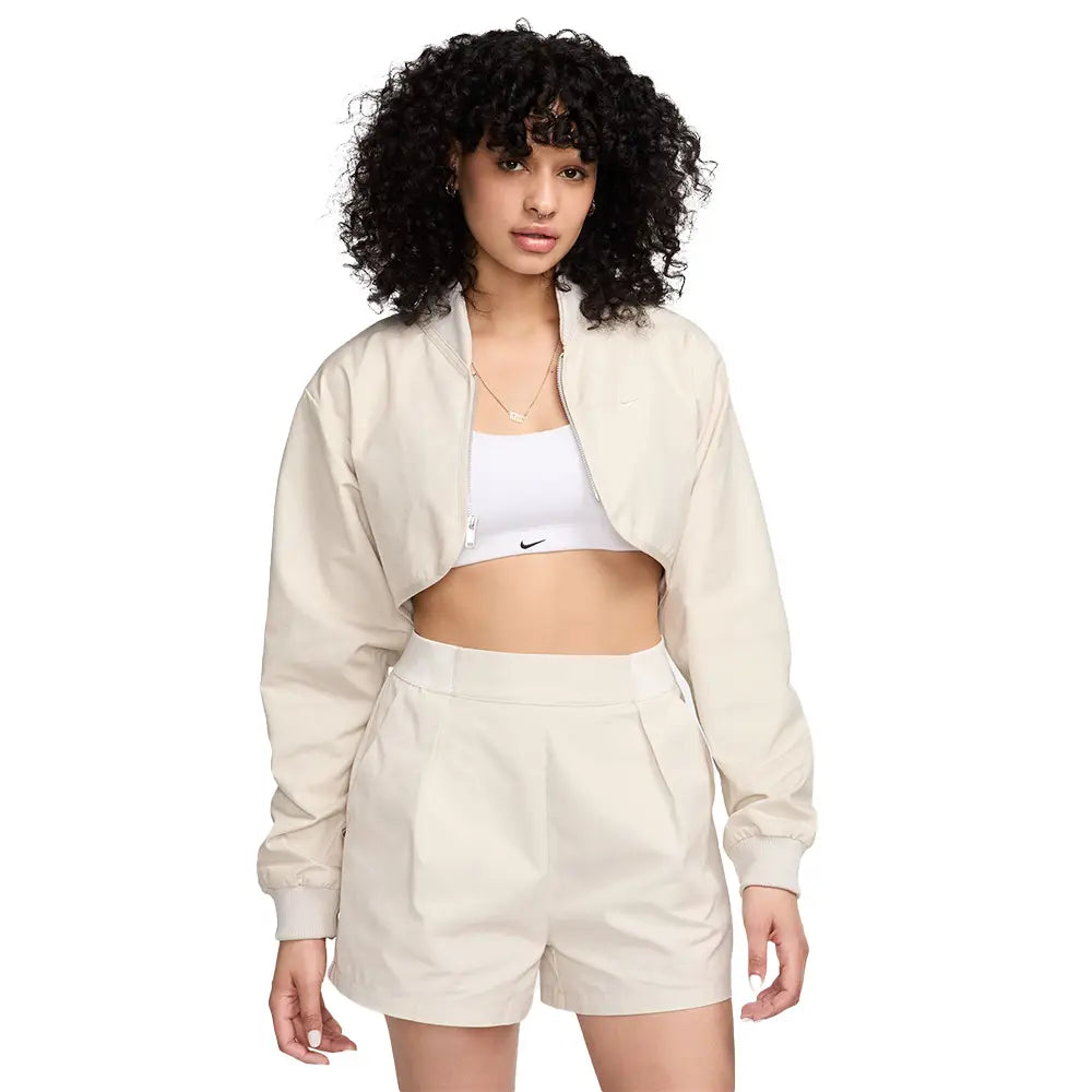 Sportswear Cropped Full-Zip Jacket - Urban Jungle Sportswear Cropped Full-Zip Jacket - Urban Jungle