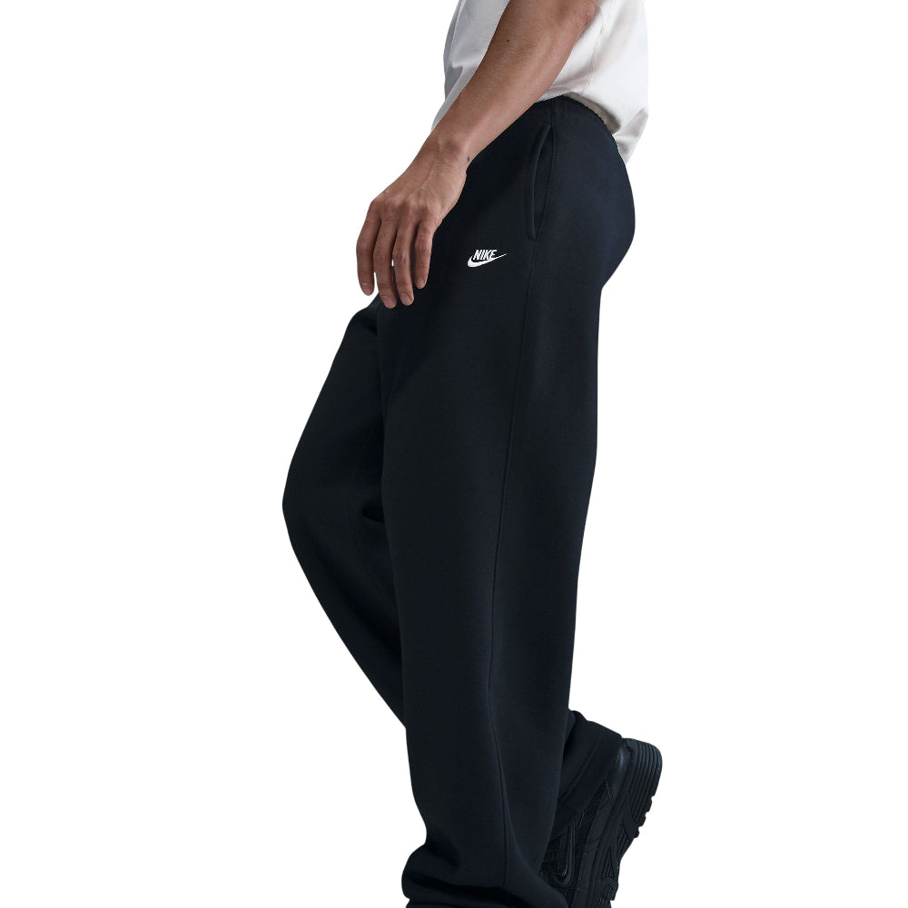 NIKE Club Open-Hem Fleece Pants Black FN3730-010
