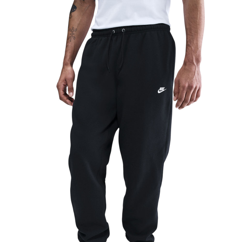 NIKE Club Cuffed Brushed Fleece Pants Black FN3808-010