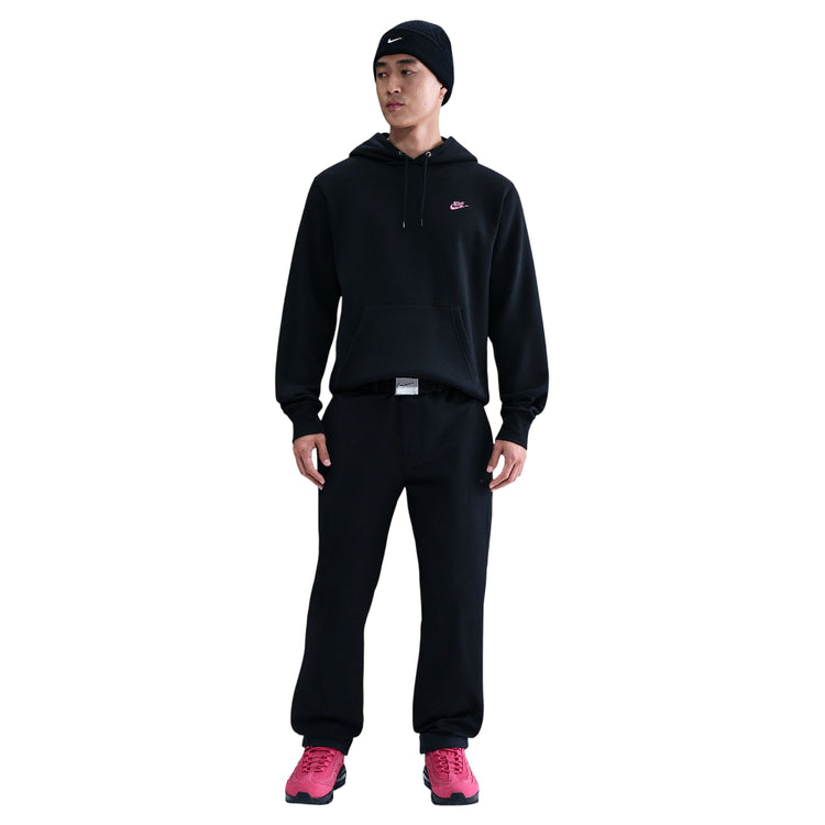 NIKE Club Pullover Fleece Hoodie Black FN3859-011