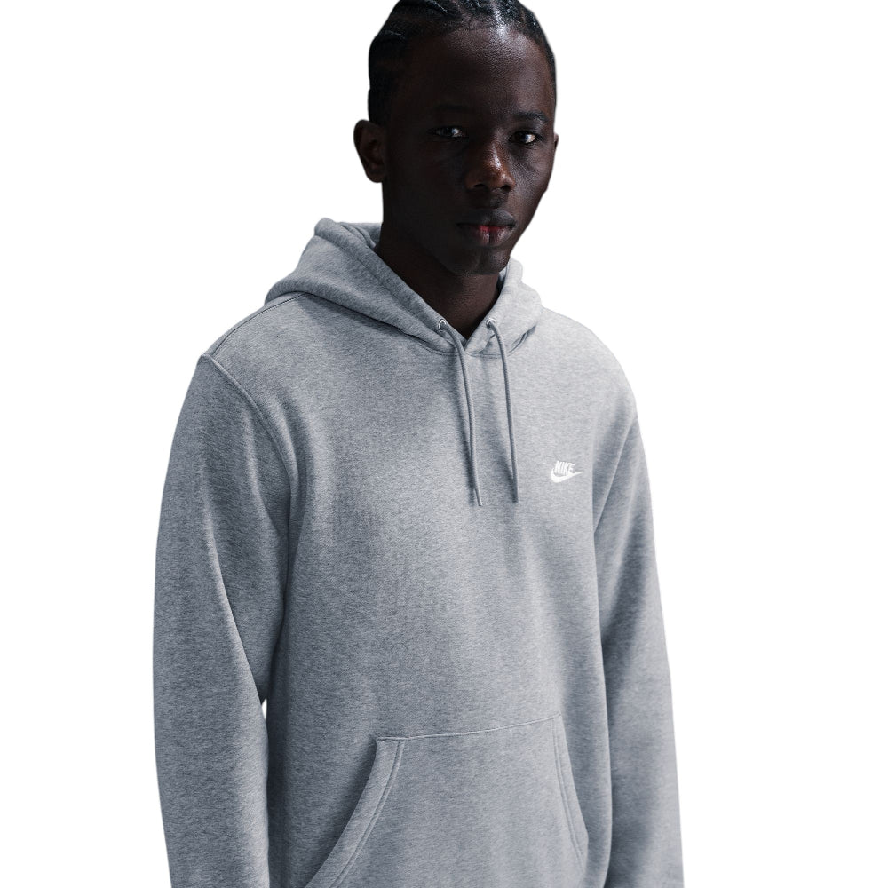 NIKE Club Pullover Fleece Hoodie Grey FN3859-063