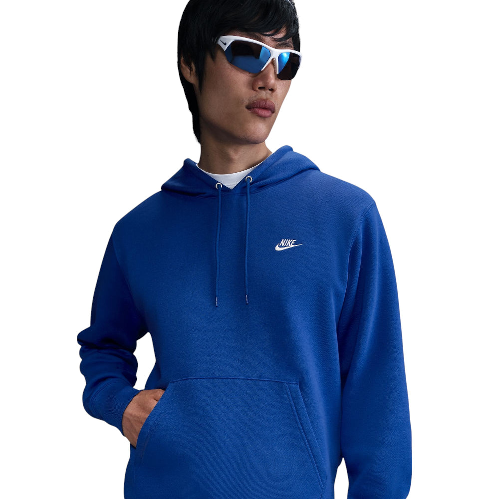 NIKE Club Pullover Fleece Hoodie Blue FN3859-480