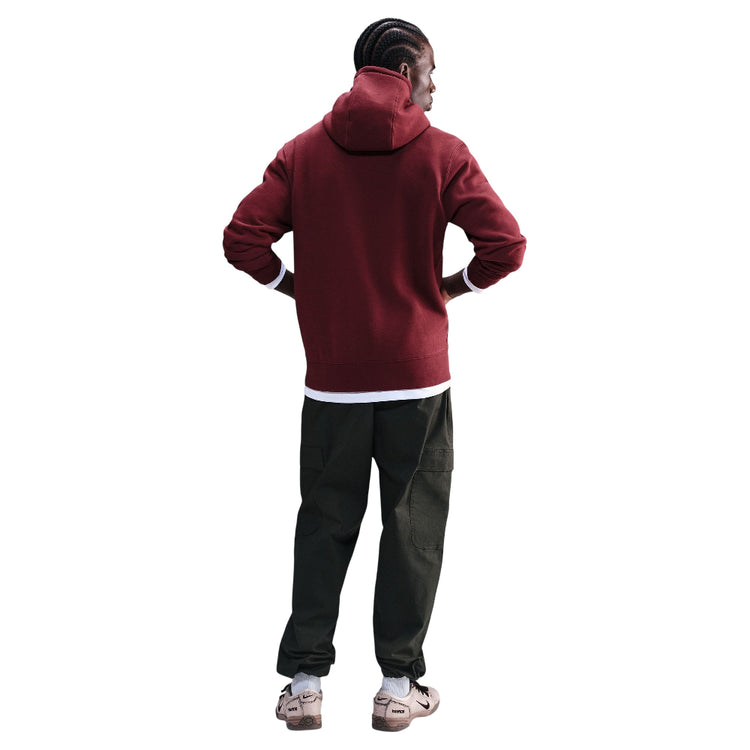 NIKE Club Pullover Fleece Hoodie Red FN3859-619