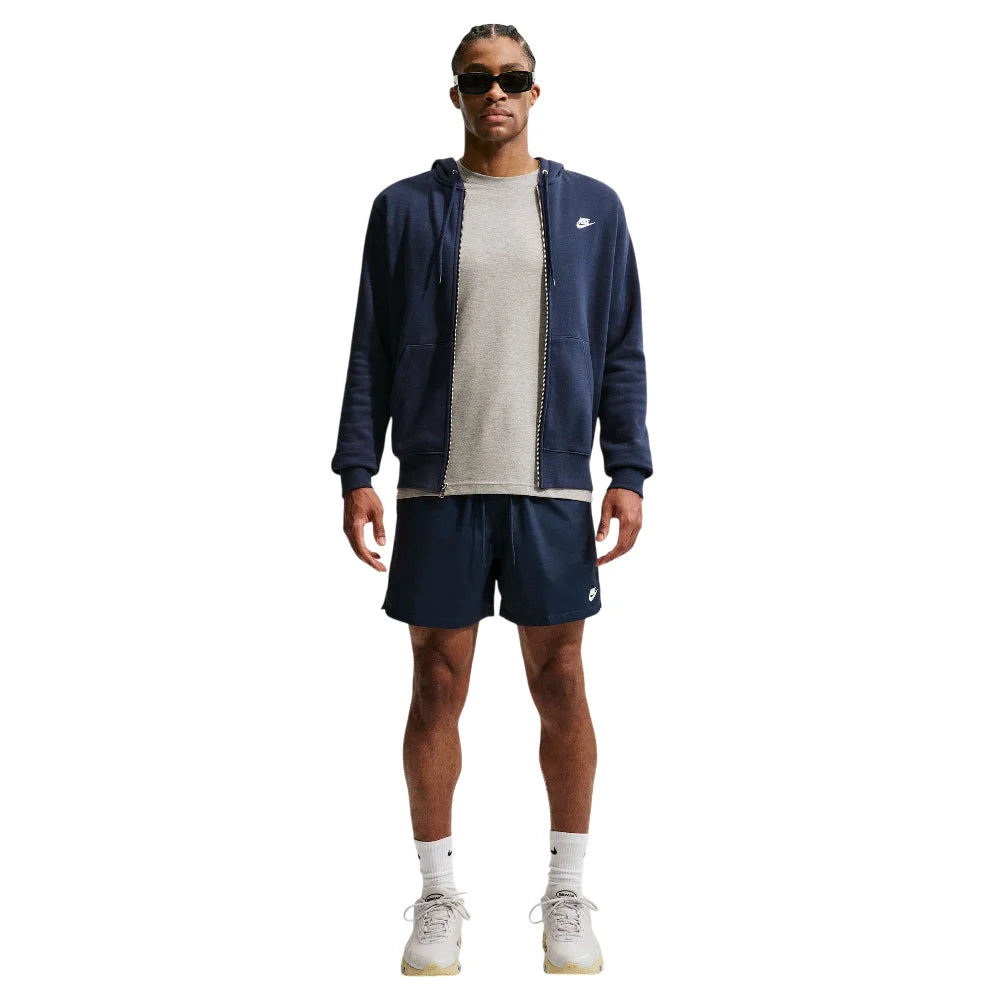 NIKE Club Full-Zip Fleece Hoodie Blue FN3861-451