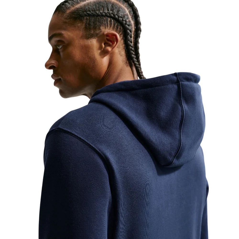 NIKE Club Full-Zip Fleece Hoodie Blue FN3861-451