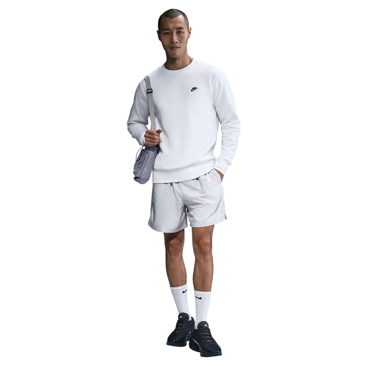 NIKE Club Fleece Crew White FN3886-100