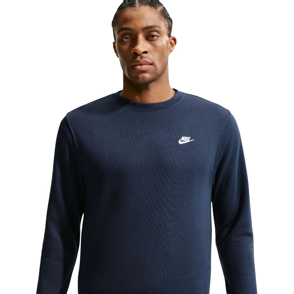 NIKE Club Fleece Crew Blue FN3886-451