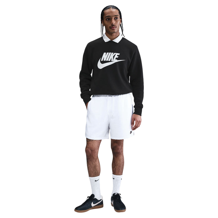 NIKE Sportswear Club Graphic Fleece Crew Sweat Black FN3890-010
