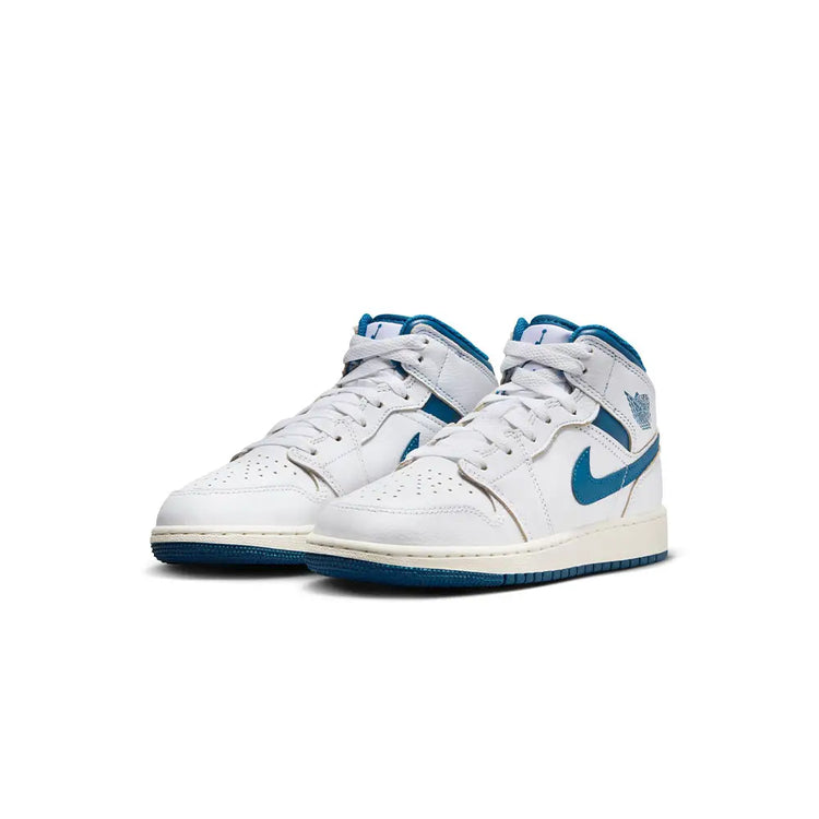 JORDAN Air Jordan 1 Mid Se Industrial Blue (Gs) FN7432-141