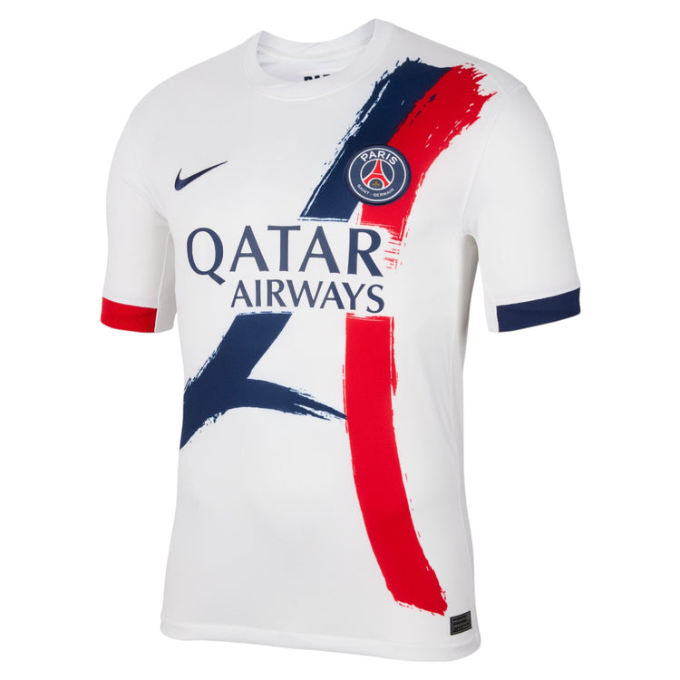 NIKE Paris Saint-Germain 2025/26 Stadium Away Nike Dri-FIT Soccer Replica Jersey White FN8781-101