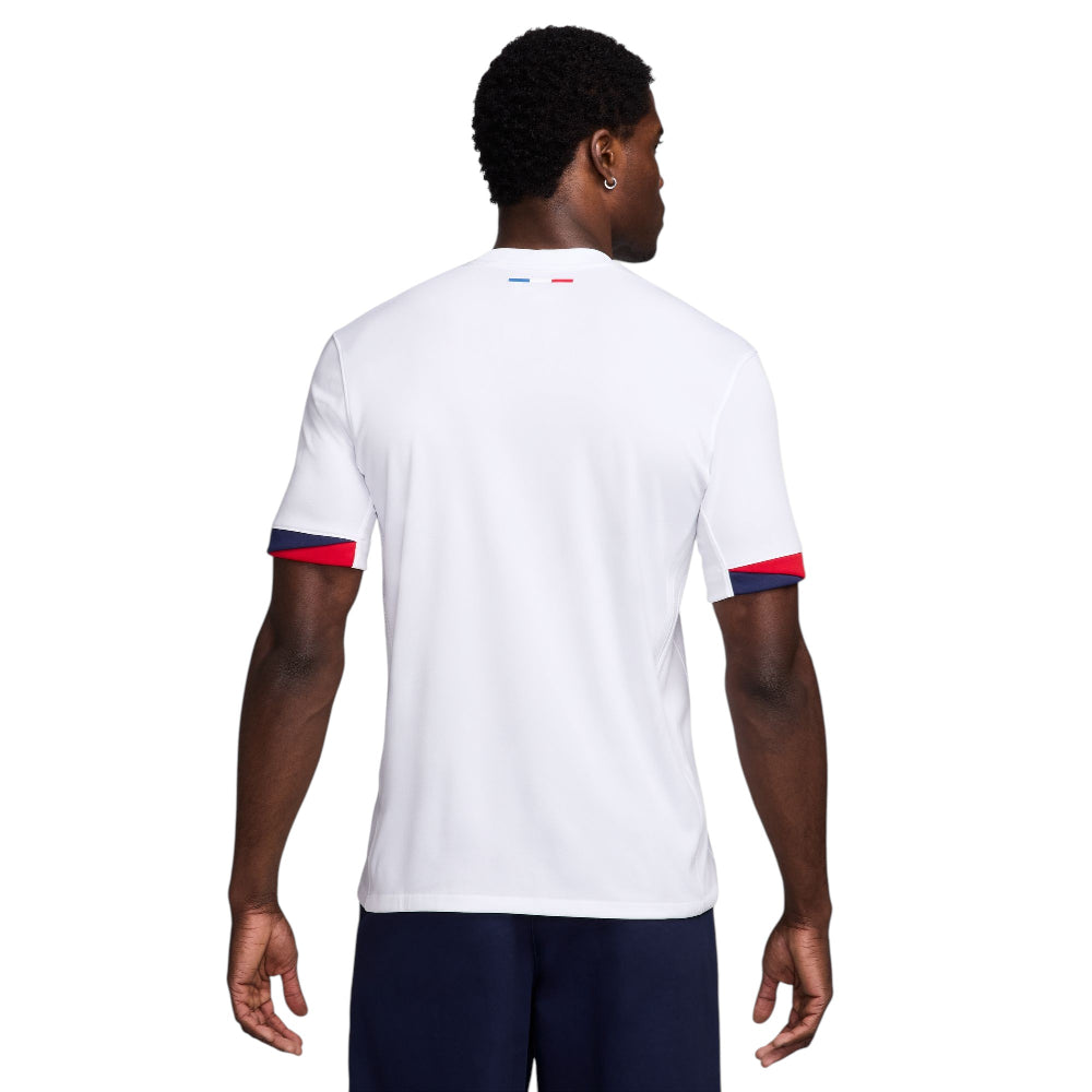 NIKE Paris Saint-Germain 2025/26 Stadium Away Nike Dri-FIT Soccer Replica Jersey White FN8781-101