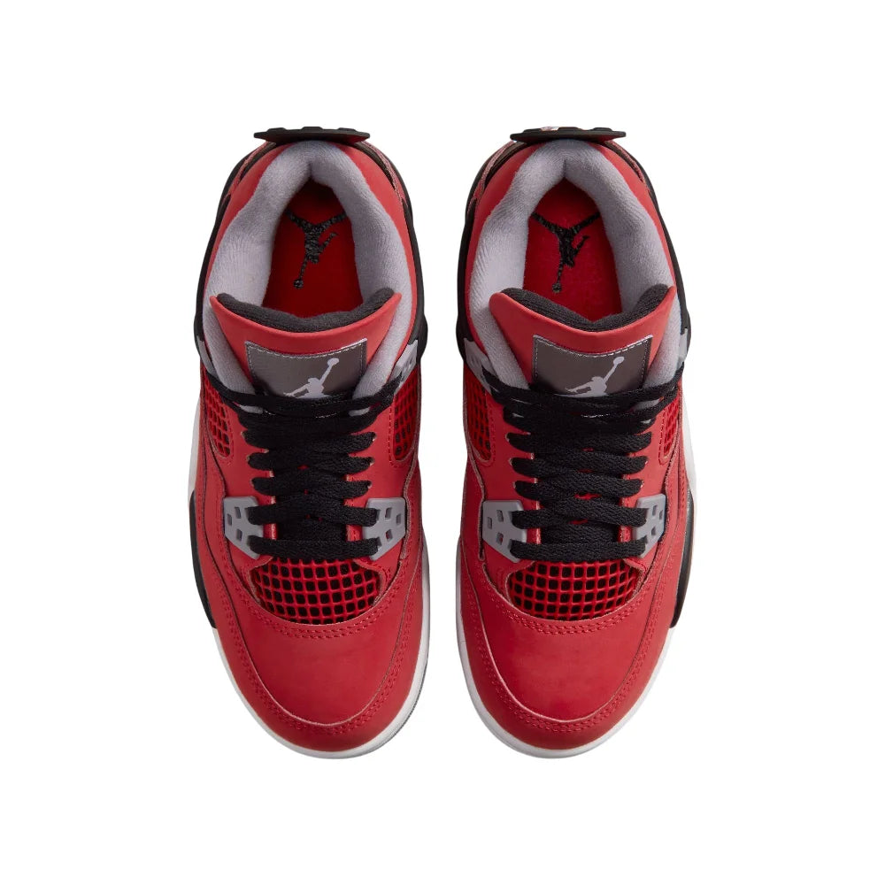 JORDAN Air Jordan 4 Retro Toro Bravo Red Sneakers (GS) FQ8213-600