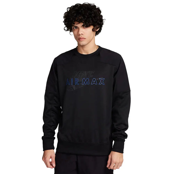 Sportswear French Terry Crewneck Black | Nike | Bricks and Bonds