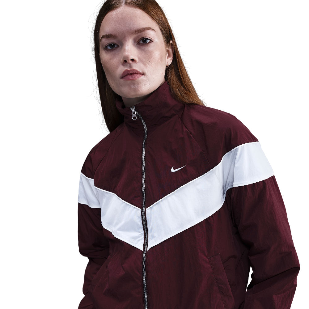 NIKE Windrunner Loose UV Woven Full-Zip Jacket Red FV6304-652