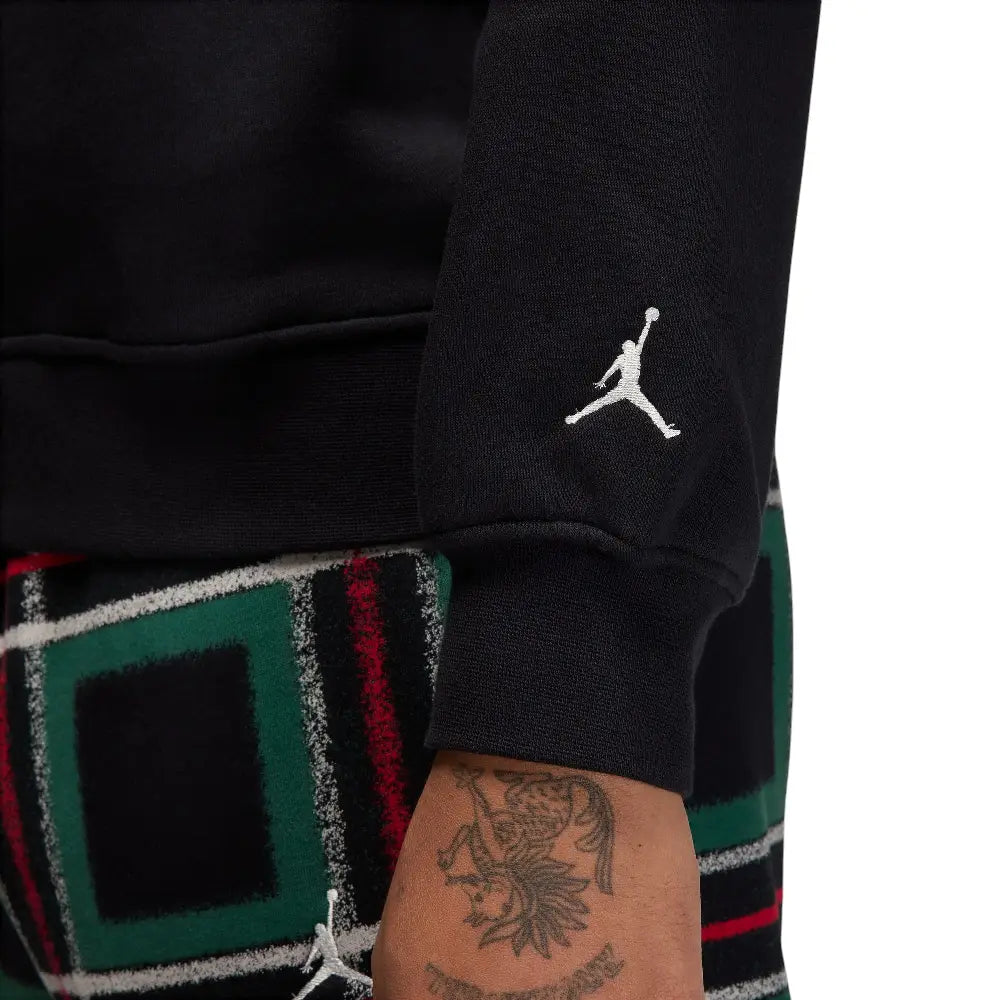 JORDAN Essential Holiday Fleece Crew Sweat FV7460-010
