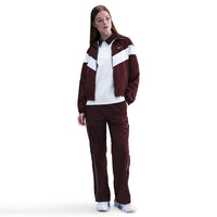 NIKE Windrunner High-Waisted Woven Open-Hem Pants Red FV7655-652