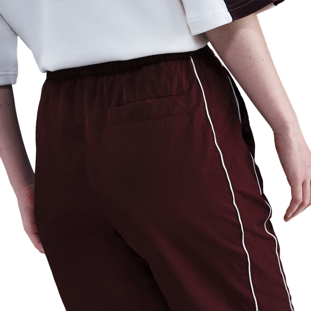 NIKE Windrunner High-Waisted Woven Open-Hem Pants Red FV7655-652