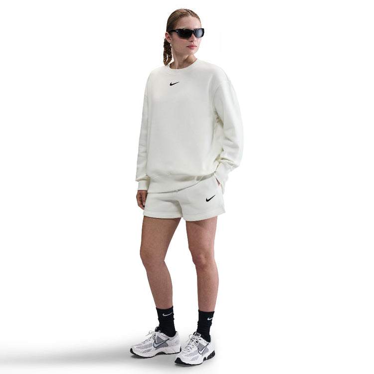 NIKE Sportswear Phoenix Fleece Oversized Crew-Neck Sweatshirt White FZ4270-133