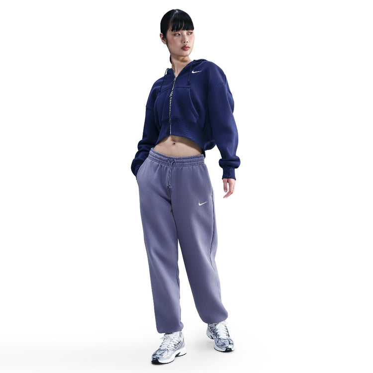 NIKE Sportswear Phoenix Fleece High-Waisted Oversized Sweatpants Blue FZ5996-499