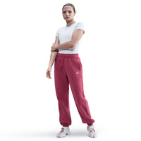 NIKE Sportswear Phoenix Fleece High-Waisted Oversized Sweatpant Red FZ5996-635