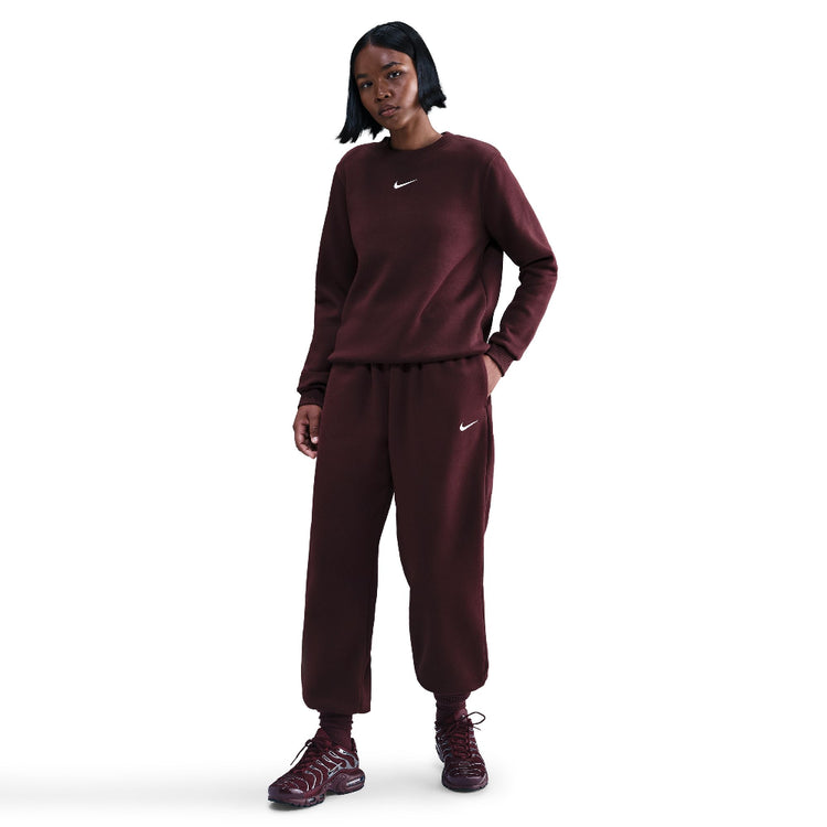 NIKE Sportswear Phoenix Fleece High-Waisted Oversized Sweatpants Red FZ5996-653